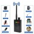 Anti-Spy Amplification signal detector spy bug wireless Detector 