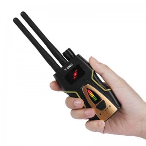 Dual Antenna Anti Eavesdropping Detector Wireless RF Signal Detector GPS Signal Bug Detector Tracker Locater Finder 