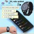 Factory Customize Your Style Add logo Bluetooth Smart Quartz Watch WBT01 Silver