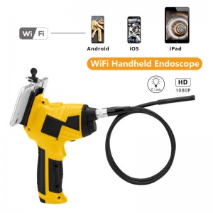 Handhold WiFI Borescope Inspection Endoscope Snake Tube Camera For iPhone Android Smart Phone