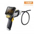 Handheld Digital Industrial Endoscope with 4.3-inch Color LCD Screen, Semi-Rigid Cable, 6 LED Lights