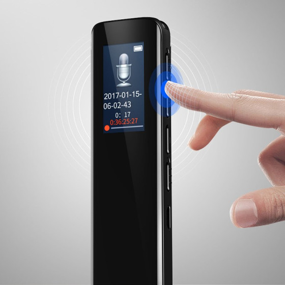 Dictaphone LCD Studio Music Voice Recording Audio Recorder Easy Voice