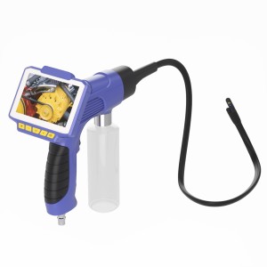 Side Camera 4.3 Inch Visual Car Air Conditioner Cleaning Gun Cleaning Video Borescope Endoscope WD36C