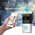 Tuya WiFi Video Doorbell PIR Two-Way Talk Smart Doorbell Security Camera WDB07