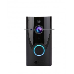 Ubox 1080P PIR Motion Two-Way Talk Security Wireless  Smart Video Doorbell Camera WDB25