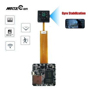 4K Gyro Stabilization Anti Shaking Mini Wireless WiFi P2P DIY Camera Module WM83D