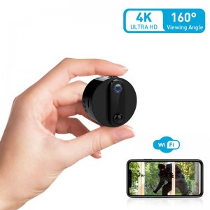Wireless Hidden WiFi Cameras Ultra HD Nanny Cam Auto-Sleep PIR Motion Activated Night Vision 2 months Standby 
